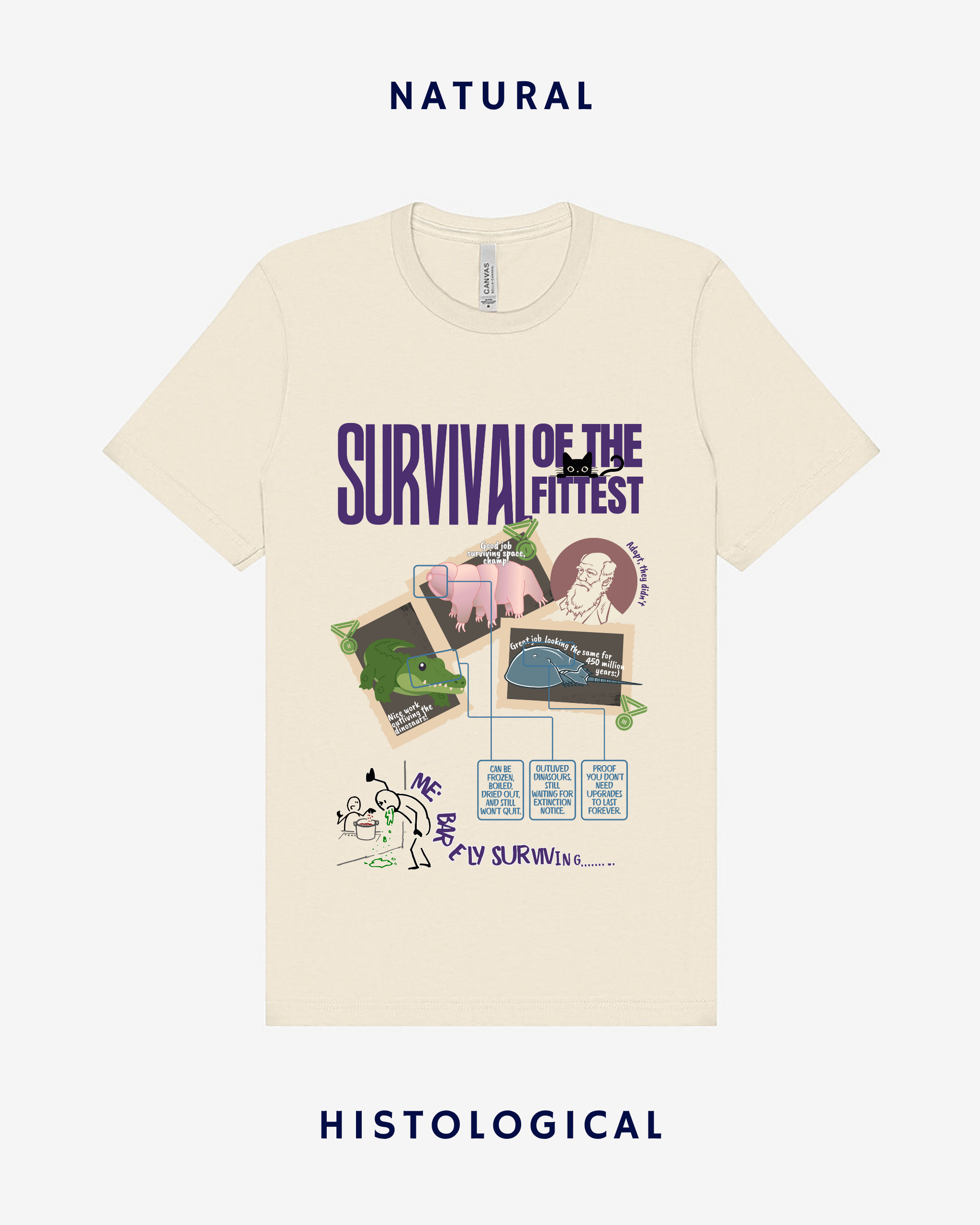 Survival Of The Fittest Unisex T-shirt