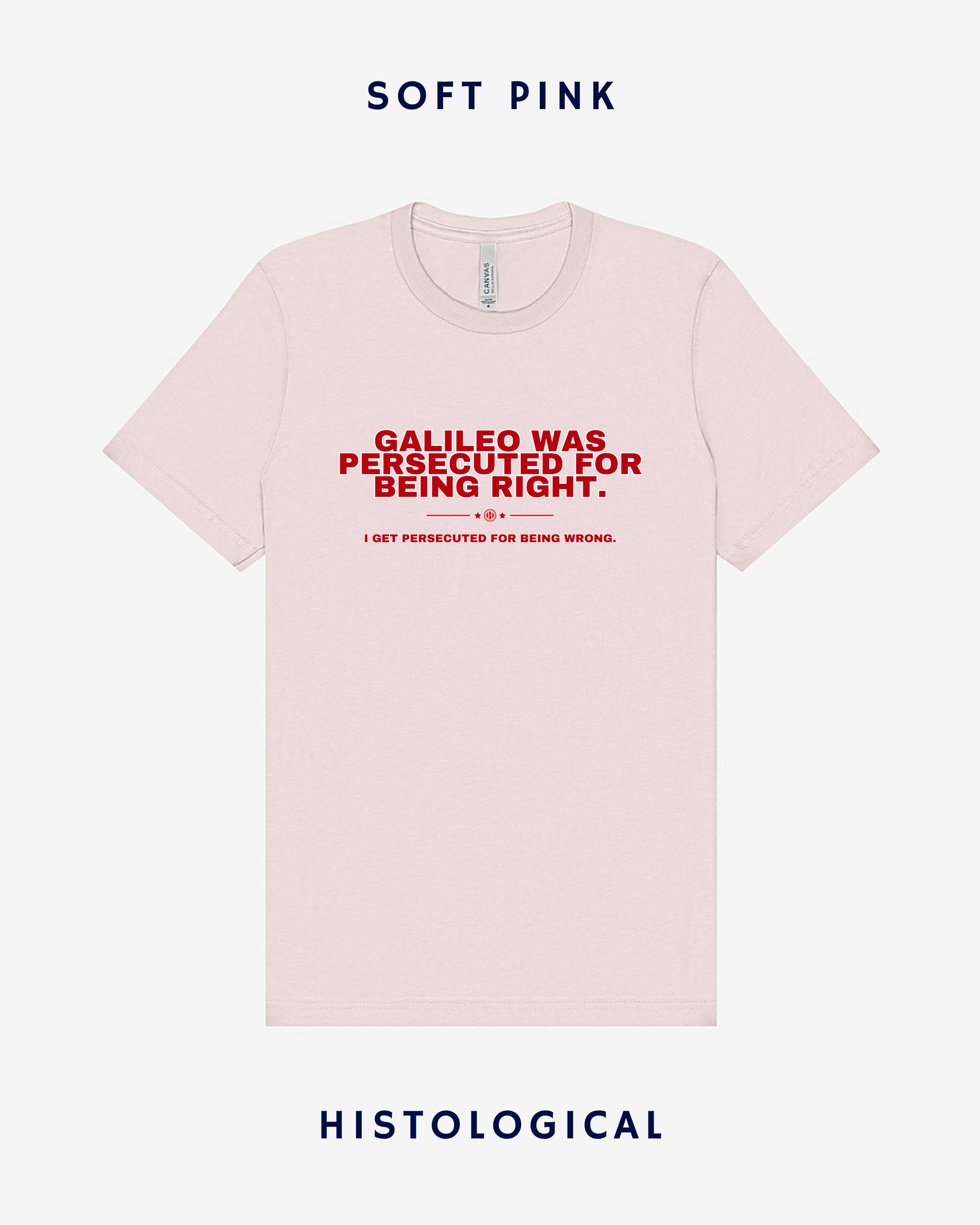 Galileo Was Persecuted For Being Right Unisex T-shirt