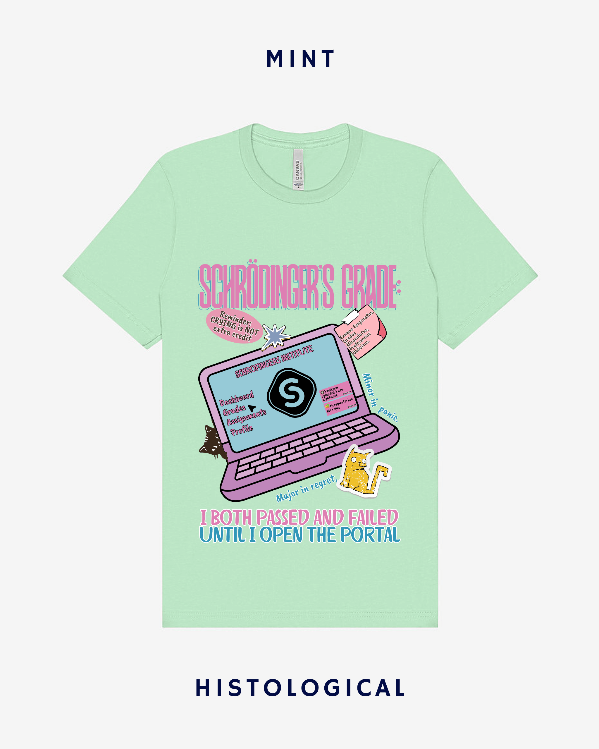 Schrodinger's Grade Unisex T-shirt