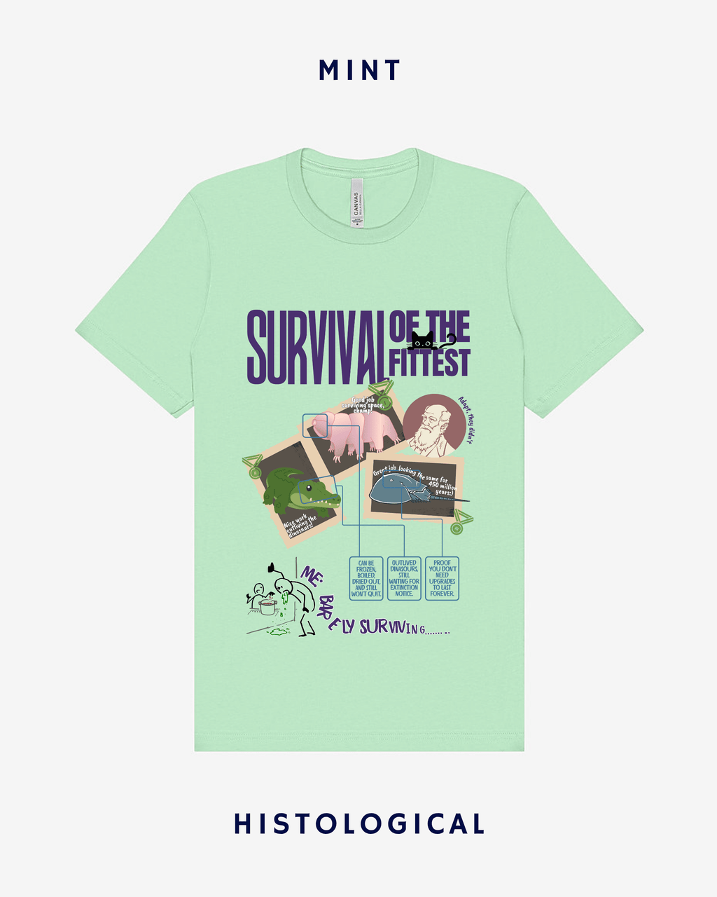 Survival Of The Fittest Unisex T-shirt