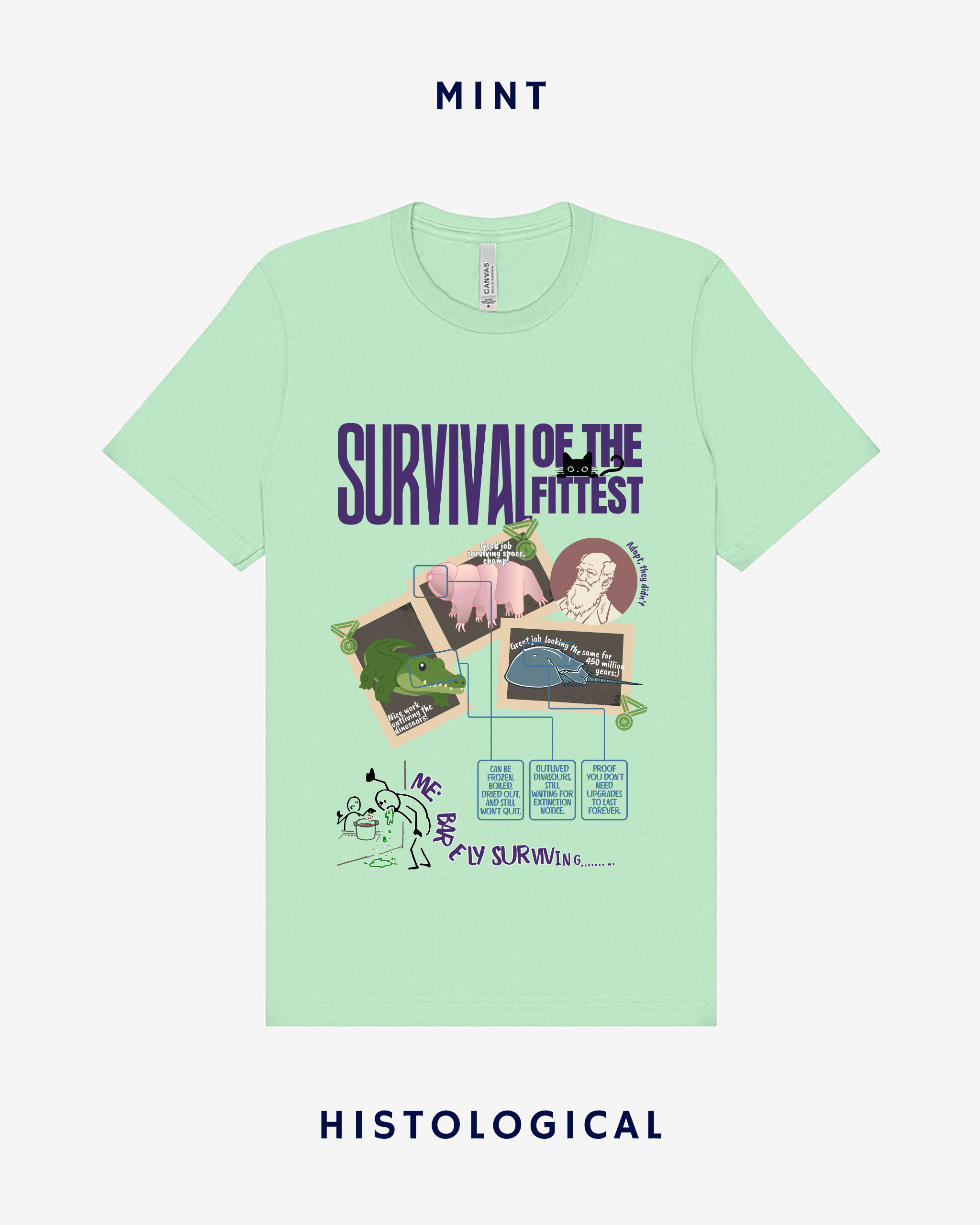 Survival Of The Fittest Unisex T-shirt