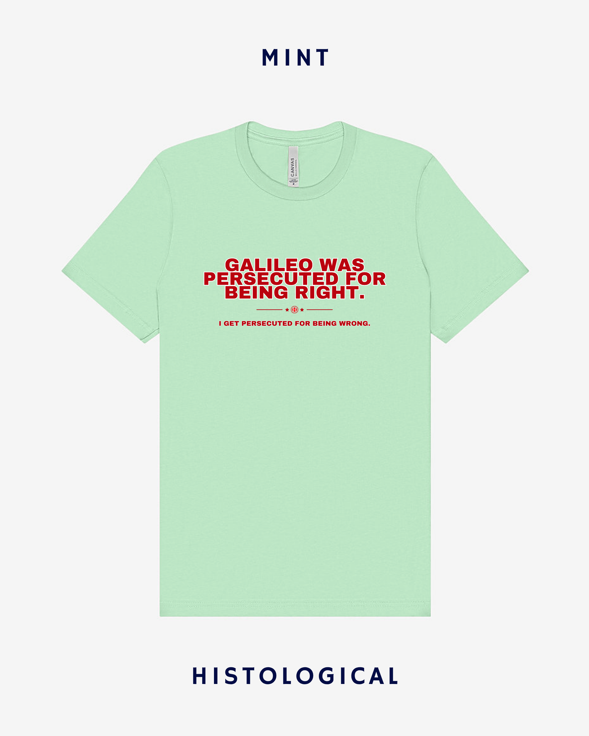 Galileo Was Persecuted For Being Right Unisex T-shirt