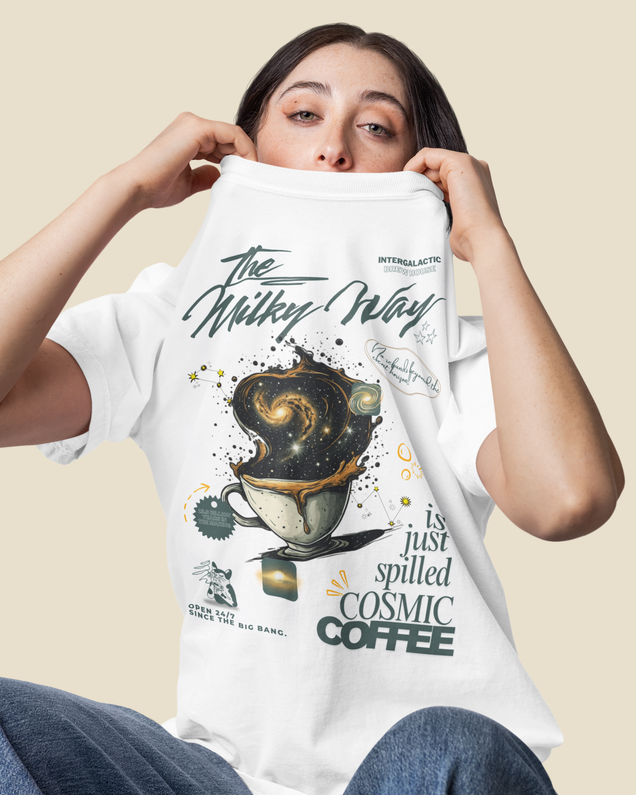 Milky Way Coffee T-shirt