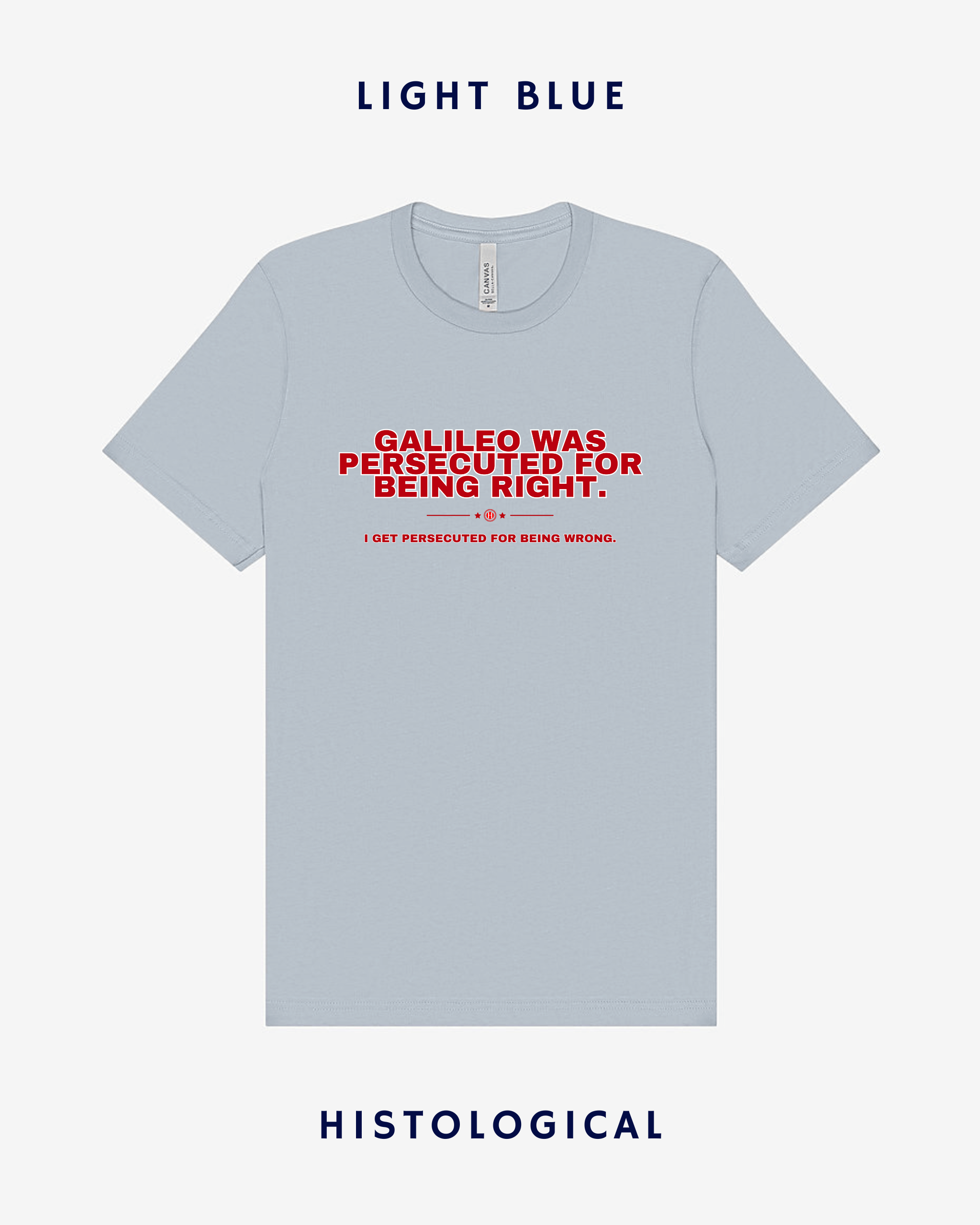 Galileo Was Persecuted For Being Right Unisex T-shirt