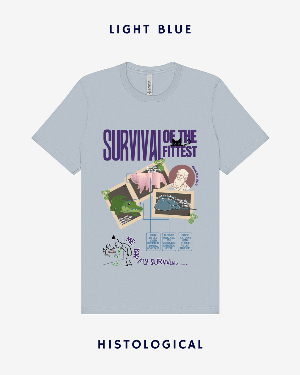 Survival Of The Fittest Unisex T-shirt