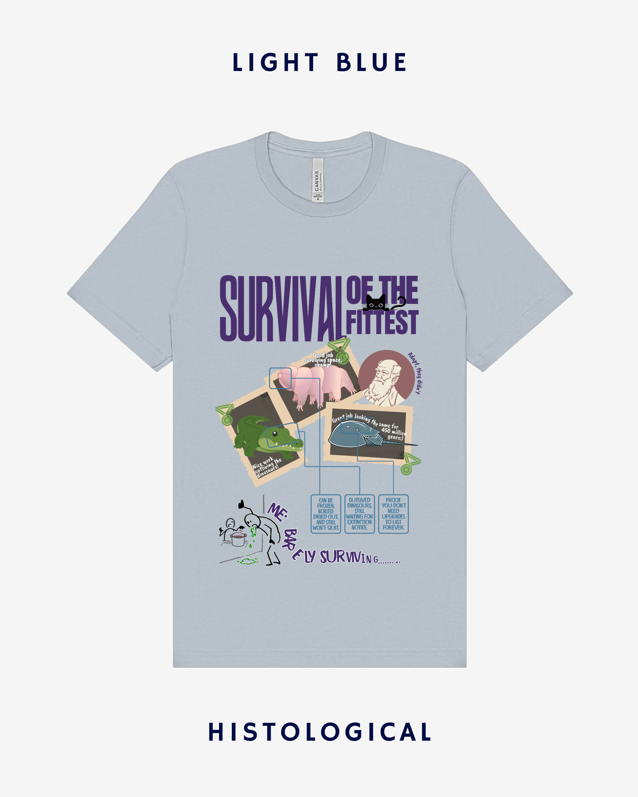 Survival Of The Fittest Unisex T-shirt