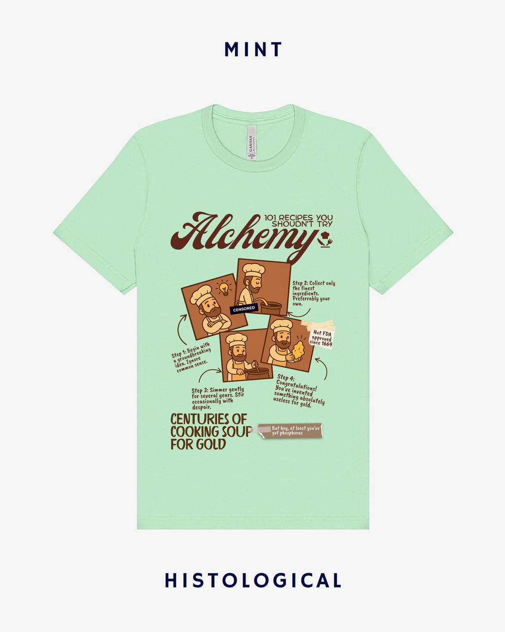 Alchemy Centuries of Cooking Soup For Gold Unisex T-shirt