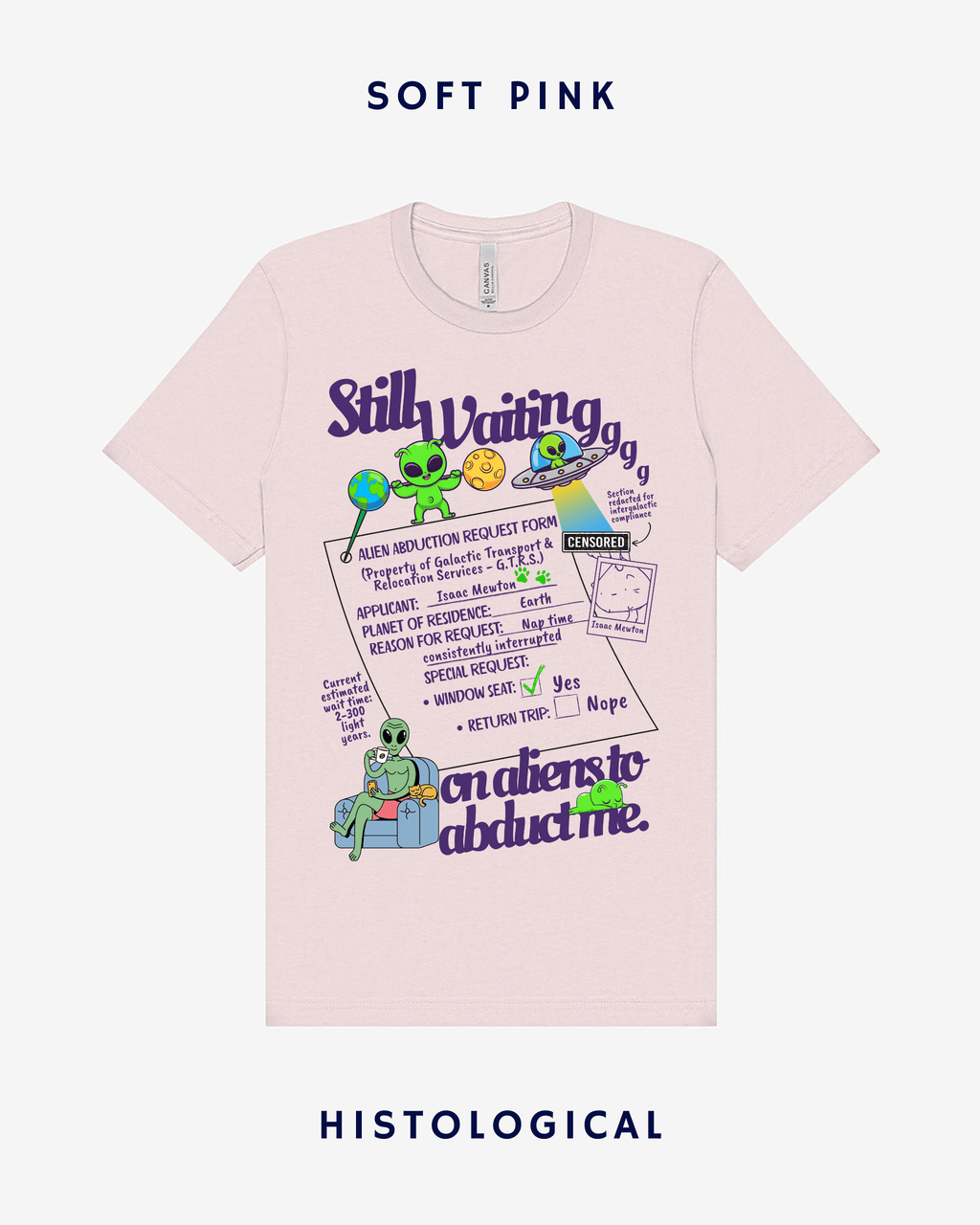 Still Waiting on Aliens To Abduct Me T-shirt