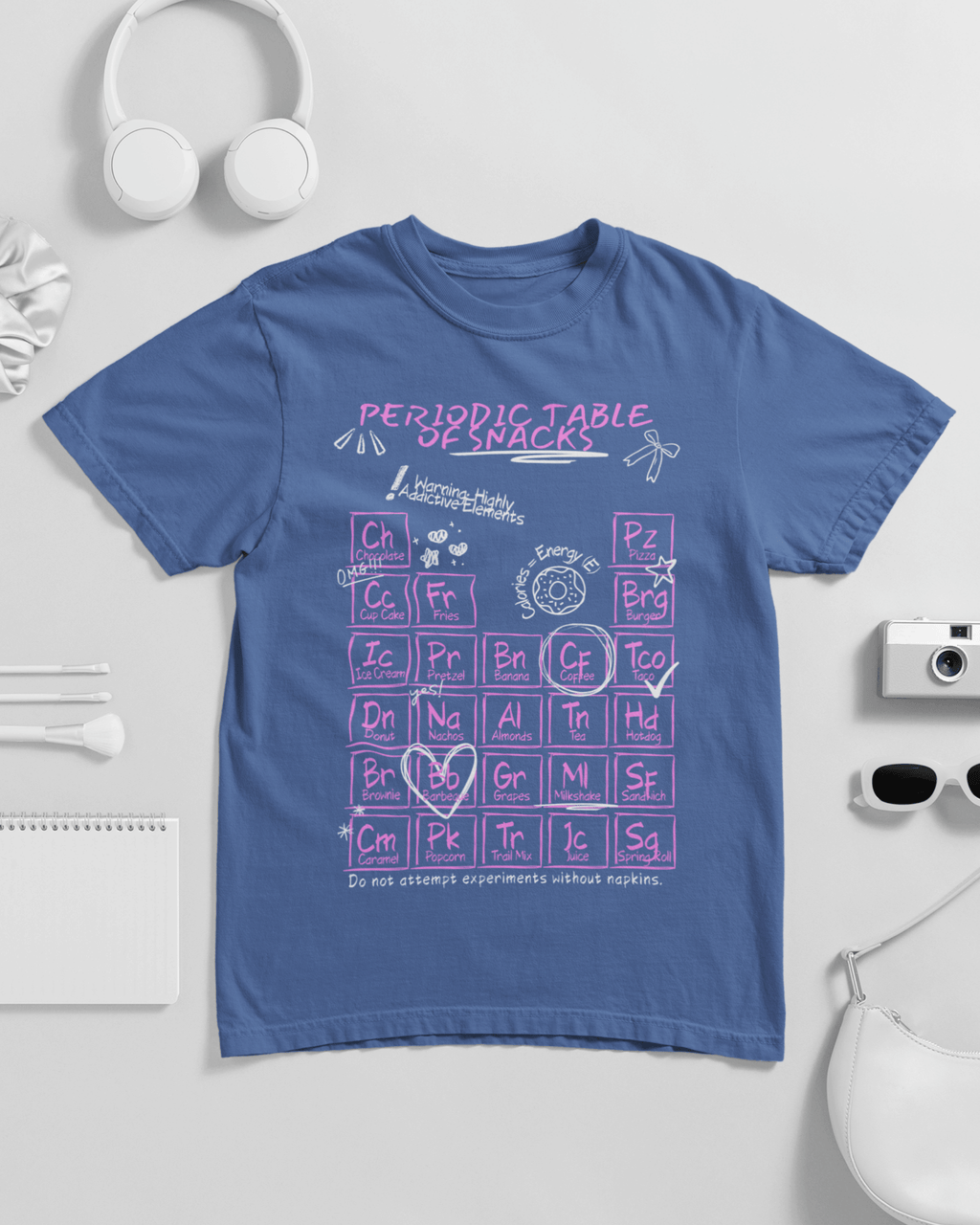 Periodic Table of Snacks Unisex T-shirt