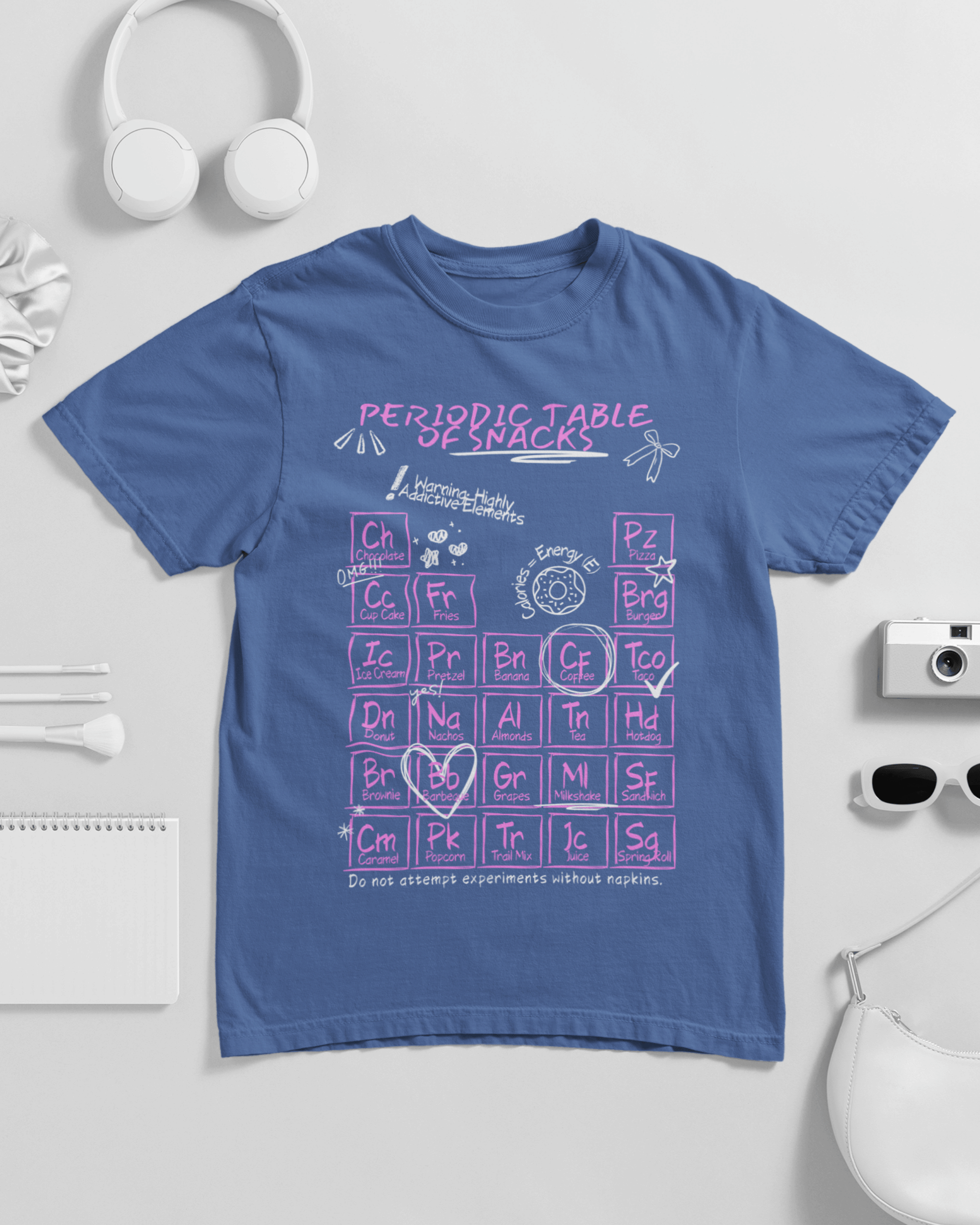 Periodic Table of Snacks Unisex T-shirt