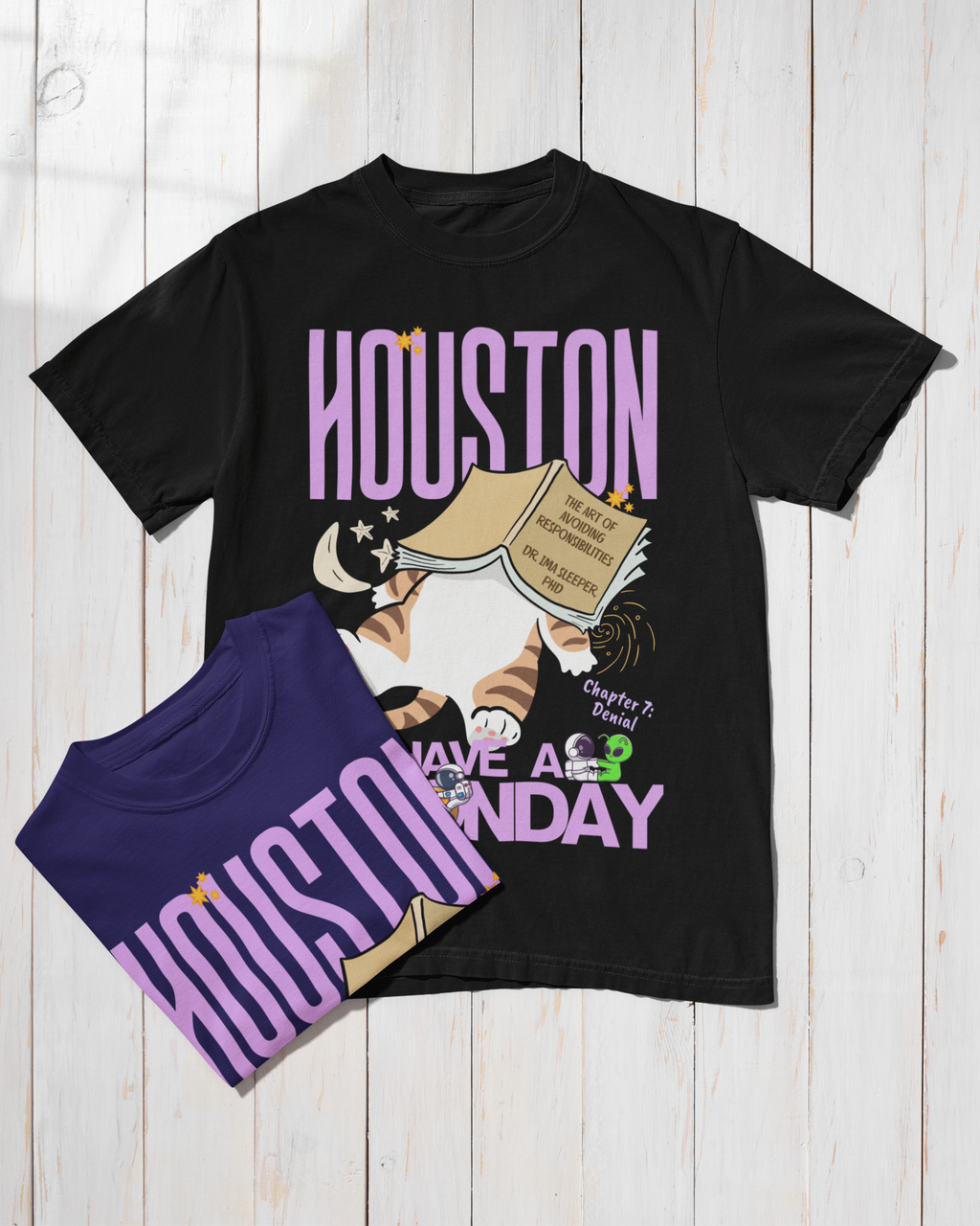 Houston We Have A Monday Unisex T-shirt