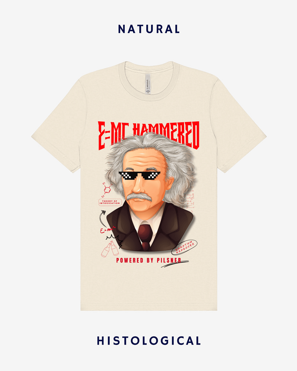E=MC Hammered Unisex T-shirt
