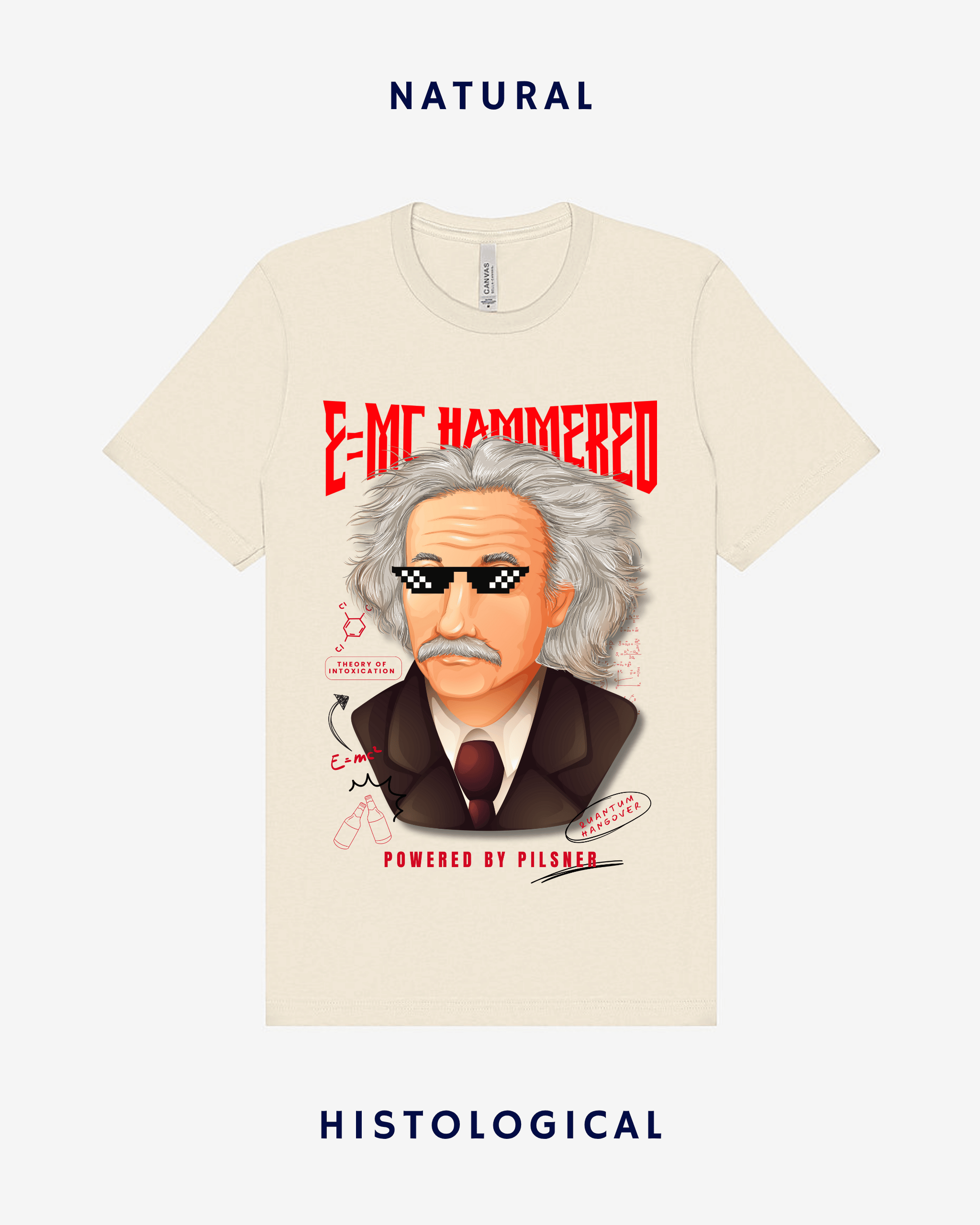 E=MC Hammered Unisex T-shirt