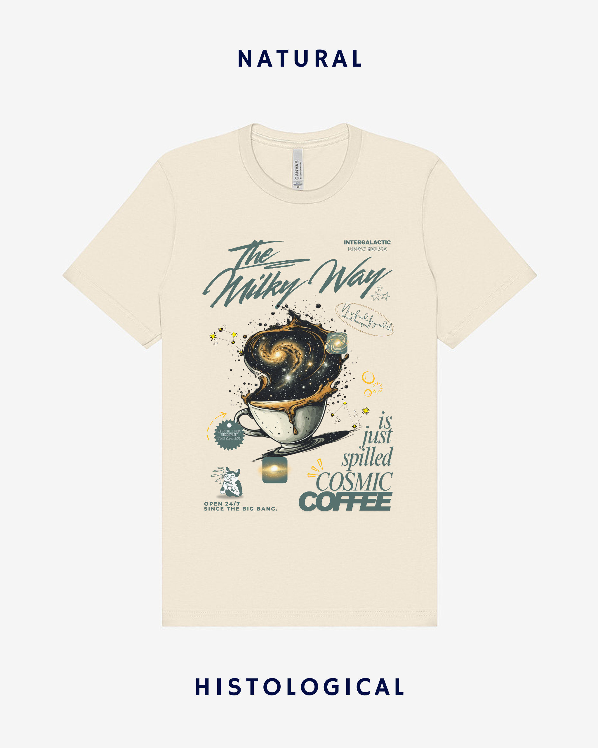 Milky Way Coffee T-shirt