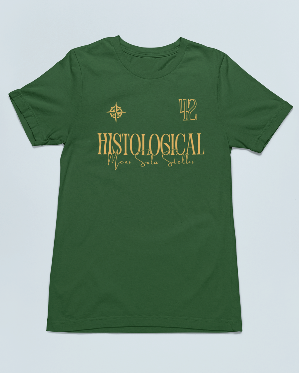 Histological 42 Mens Sola Stellis Unisex T-shirt