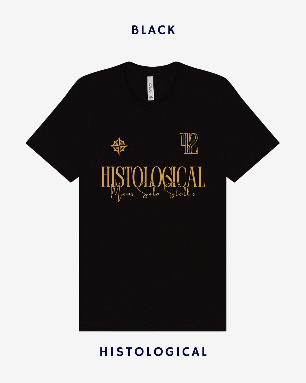 Histological 42 Mens Sola Stellis Unisex T-shirt