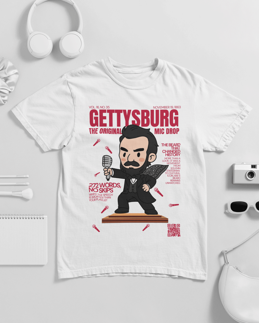 Gettysburg The Original Mic Drop Unisex T-shirt