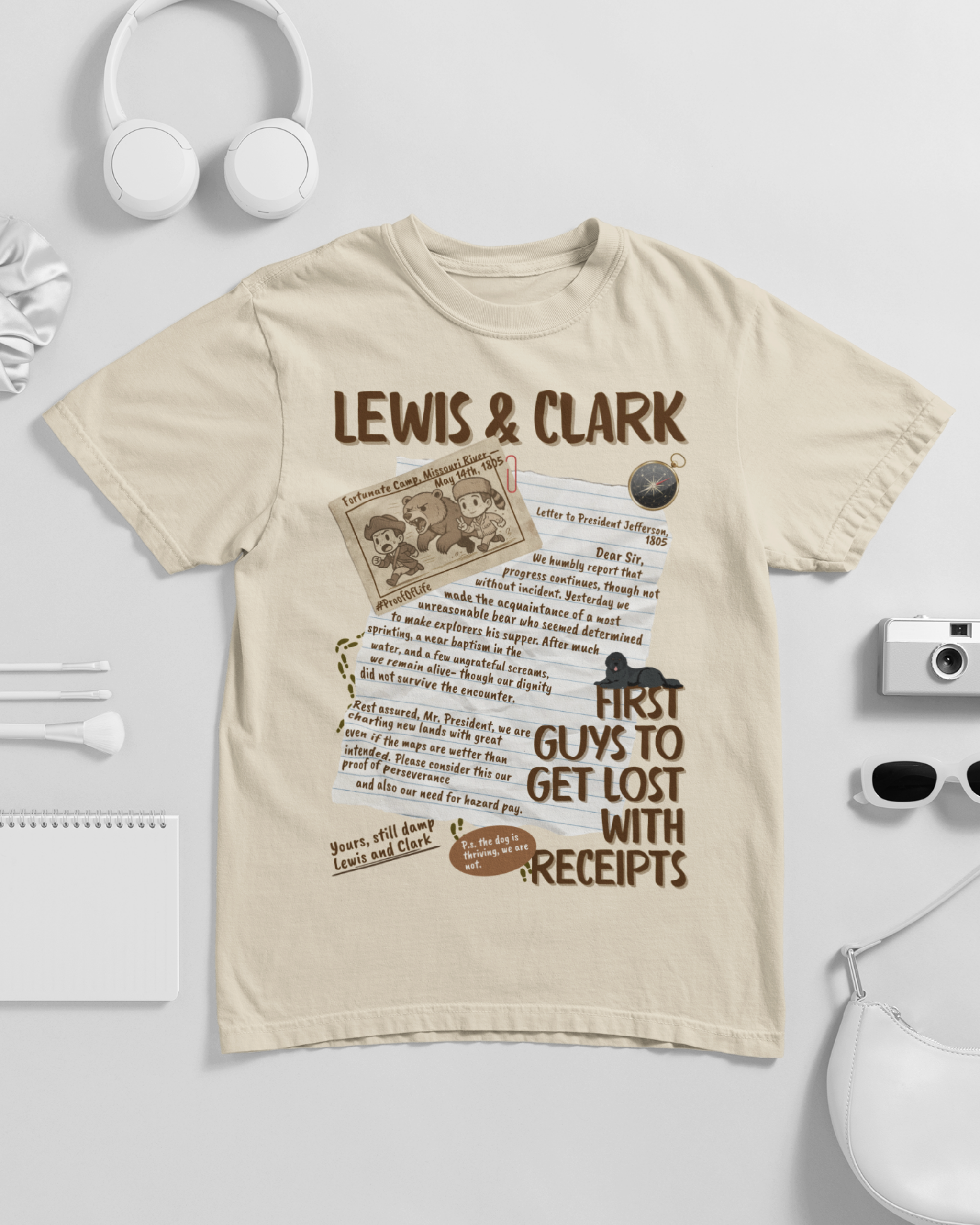 Lewis and Clark First Guys To Get Lost With Receipt
