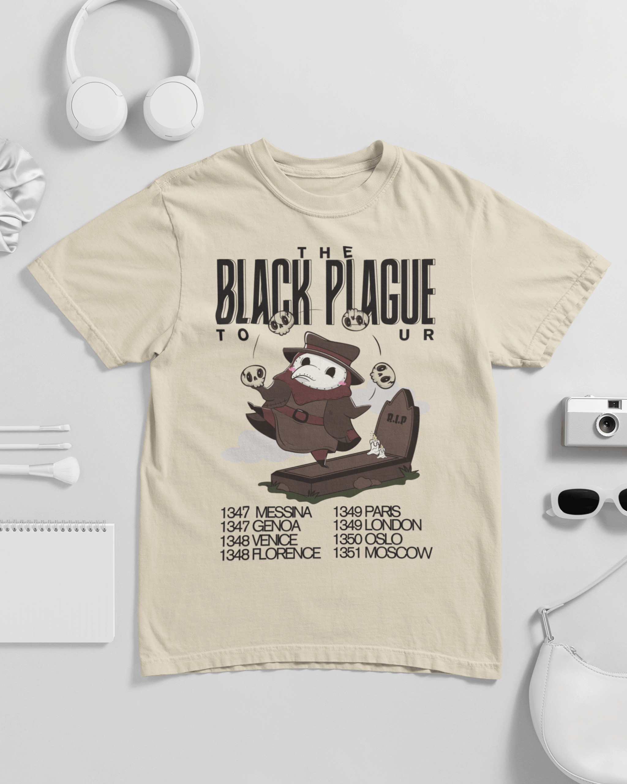 The Black Plague Tour Unisex T-shirt