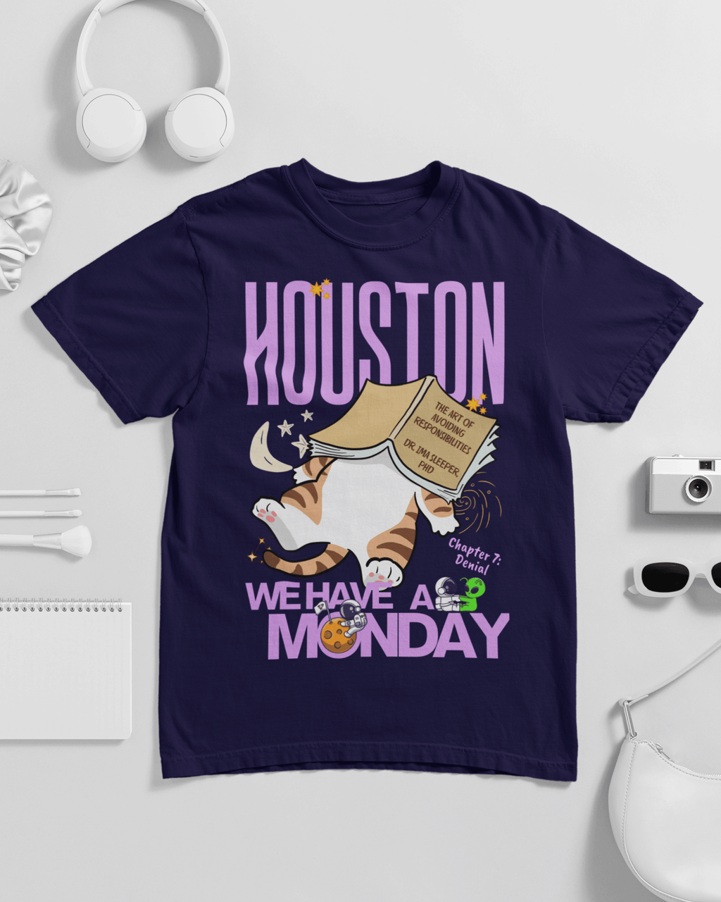 Houston We Have A Monday Unisex T-shirt