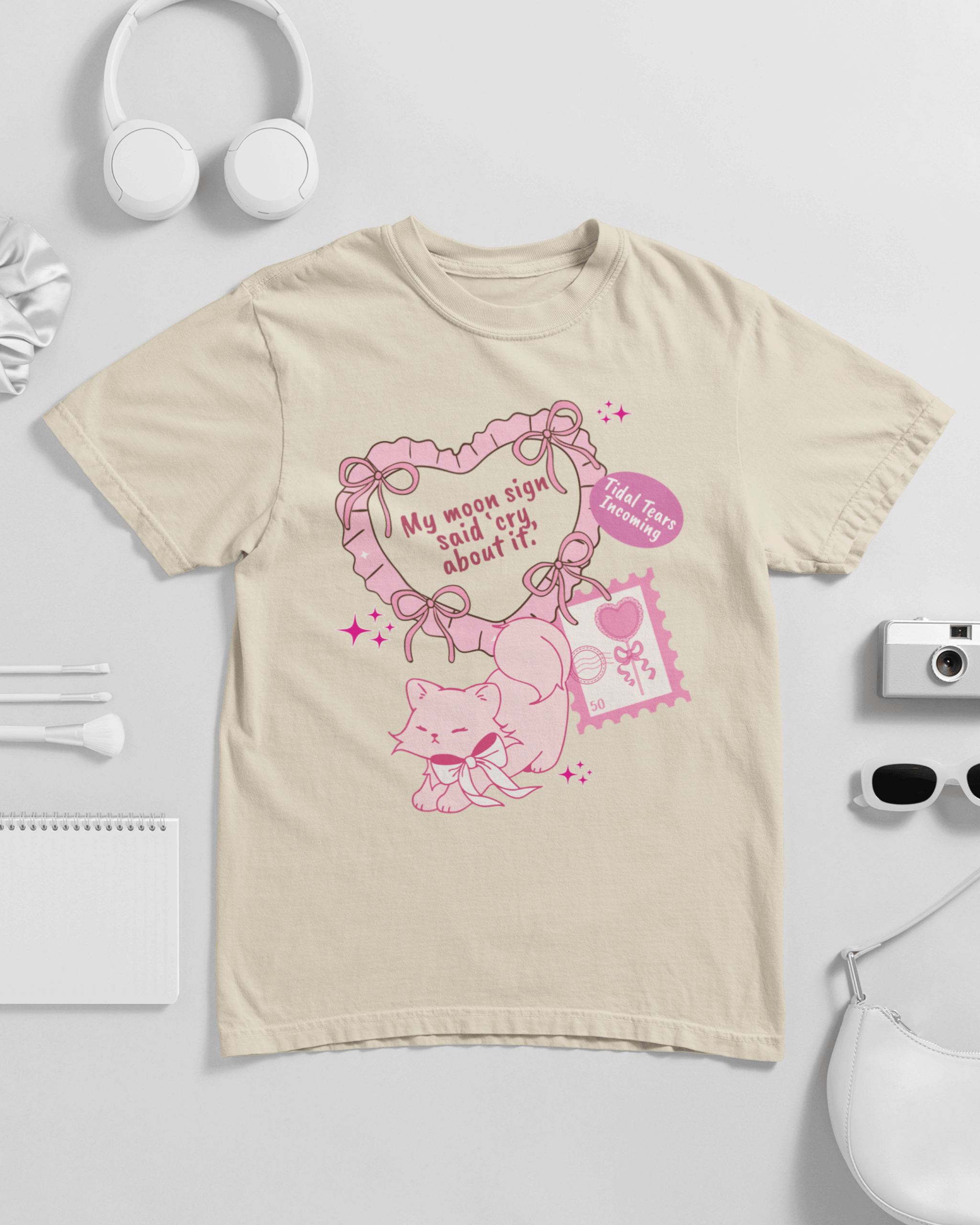 My Moon Sign Said Cry About It T-shirt