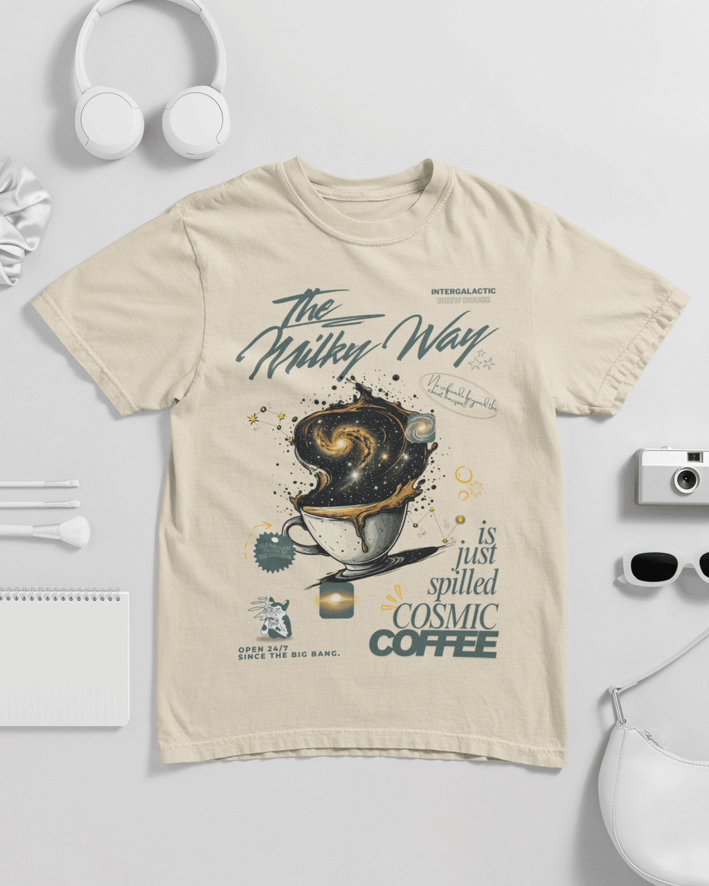 Milky Way Coffee T-shirt