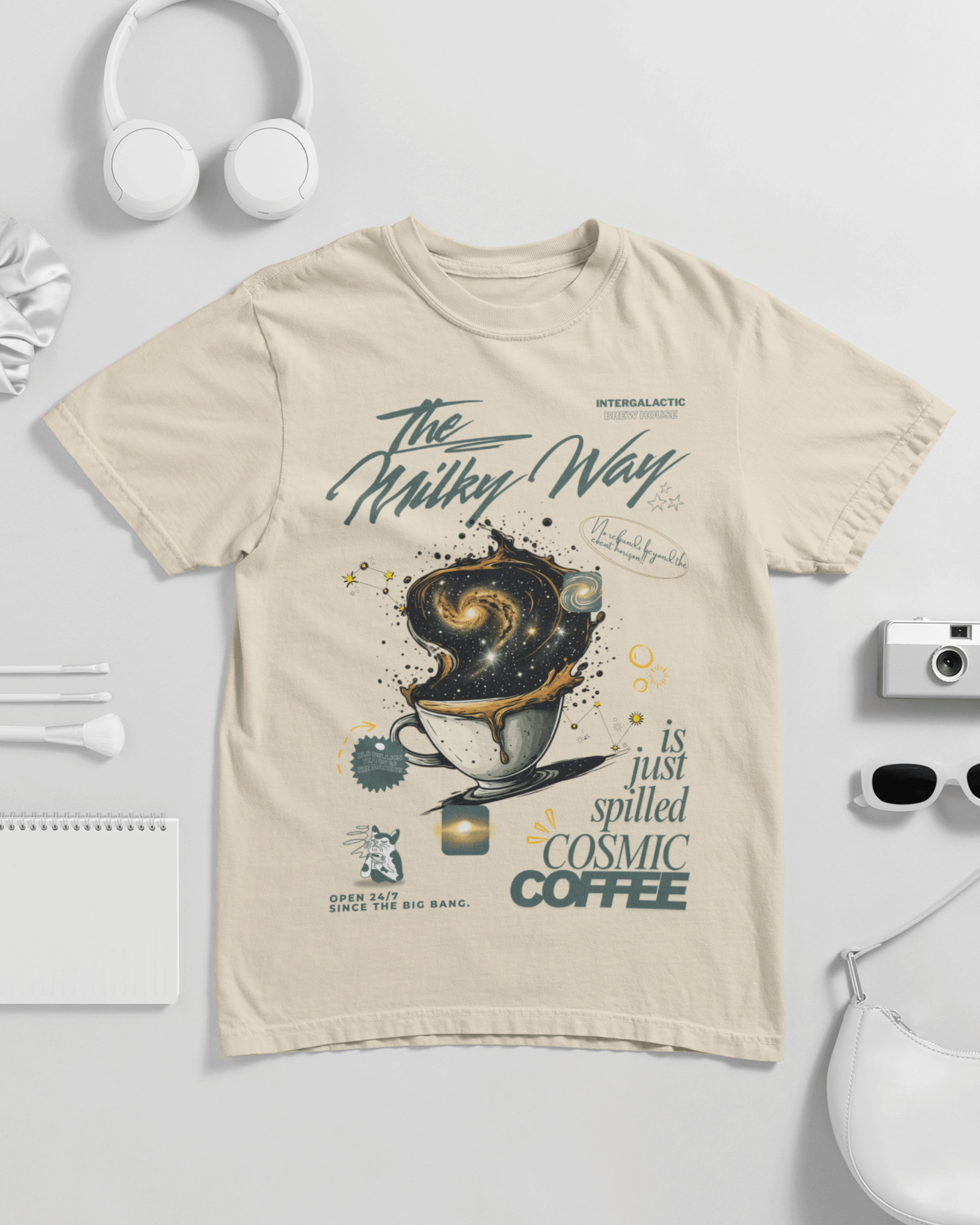 Milky Way Coffee T-shirt